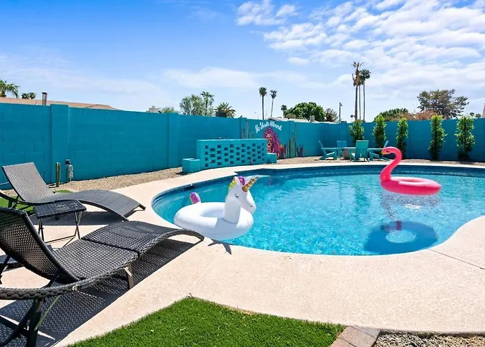Ferienhaus Str/mtr-close To Asu, Old Town & Phx Airport